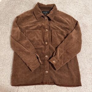 Love Tree Brown Corduroy Blazer